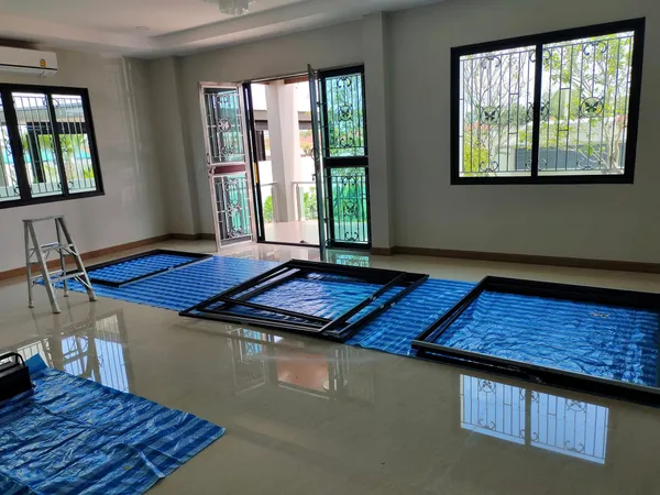 ผลงานการติดตั้งมุ้งจีบ สลิลพรดีไซน์ - 4