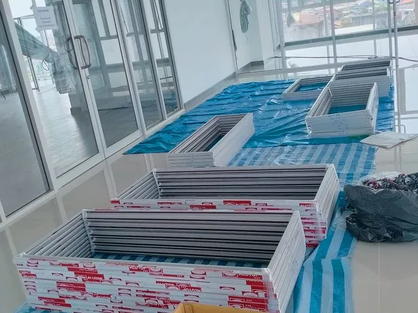 ผลงานการติดตั้งมุ้งจีบ สลิลพรดีไซน์ - 11