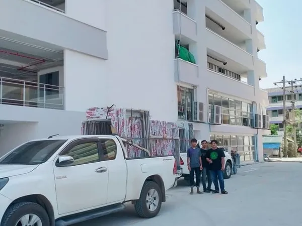 ผลงานการติดตั้งมุ้งจีบ สลิลพรดีไซน์ - 12